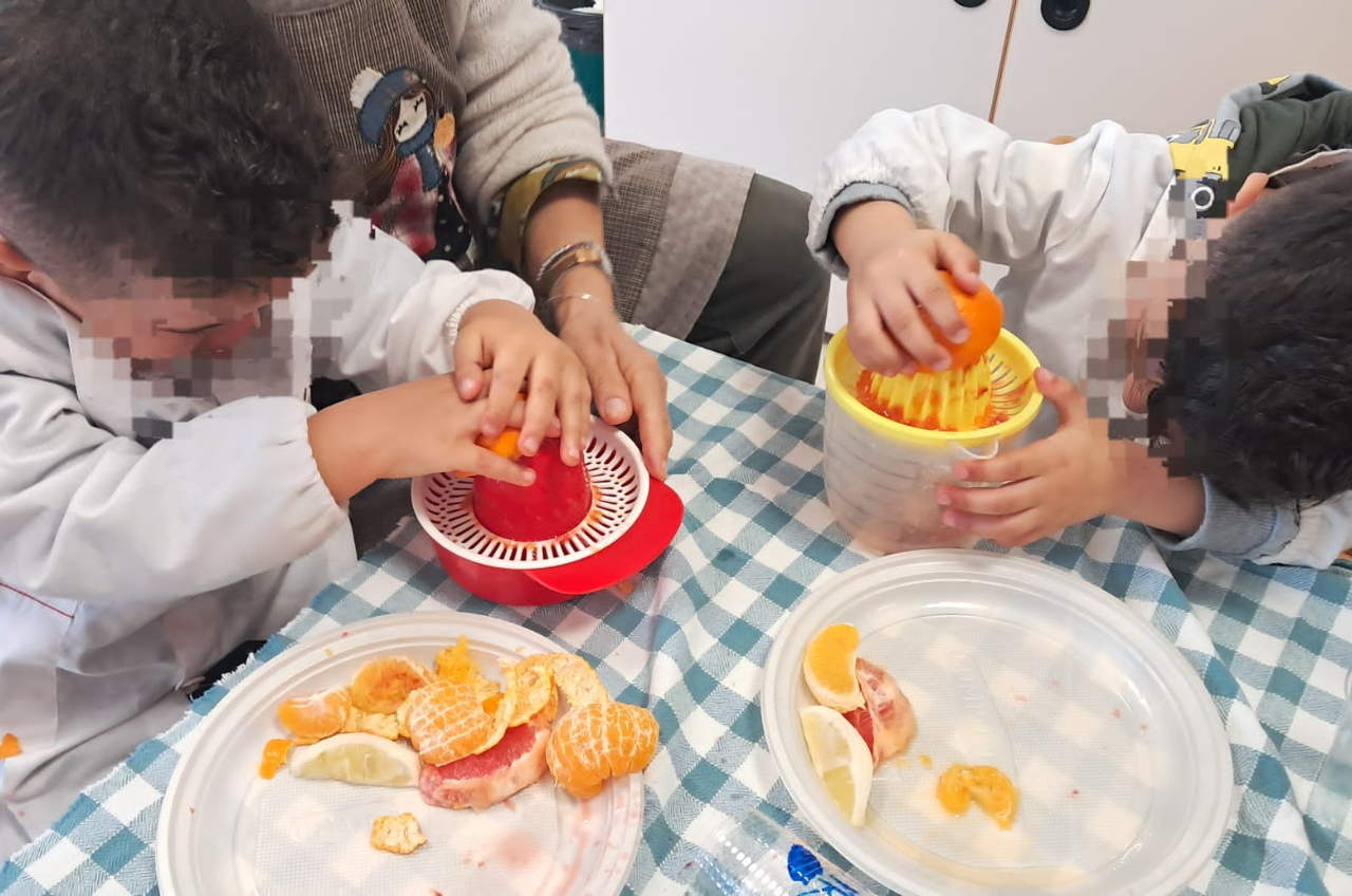 Fantastici Agrumi alla scuola Peter Pan